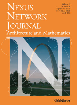 Buchcover Nexus Network Journal 8,2 | EAN 9783764377618 | ISBN 3-7643-7761-5 | ISBN 978-3-7643-7761-8