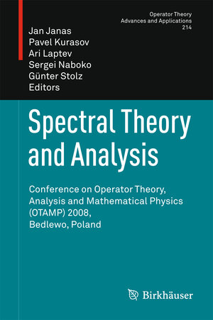 Buchcover Spectral Theory and Analysis | EAN 9783764399931 | ISBN 3-7643-9993-7 | ISBN 978-3-7643-9993-1