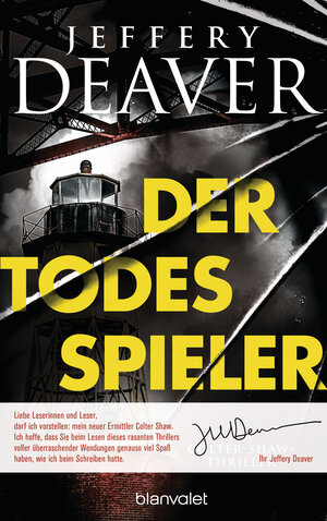 Buchcover Der Todesspieler | Jeffery Deaver | EAN 9783764507497 | ISBN 3-7645-0749-7 | ISBN 978-3-7645-0749-7