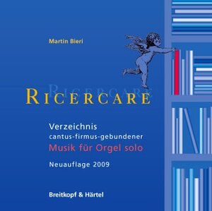 Buchcover Ricercare (Ausgabe 2009 - CDROM) | Martin Bieri | EAN 9783765103674 | ISBN 3-7651-0367-5 | ISBN 978-3-7651-0367-4
