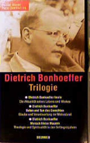 Buchcover Dietrich Bonhoeffer - Trilogie | Rainer Mayer | EAN 9783765511745 | ISBN 3-7655-1174-9 | ISBN 978-3-7655-1174-5