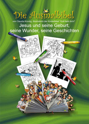 Buchcover Die Ausmalbibel - Band 2 | Markus Hottiger | EAN 9783765567322 | ISBN 3-7655-6732-9 | ISBN 978-3-7655-6732-2