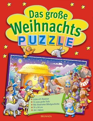 Buchcover Das große Weihnachtspuzzle | Tim Dowley | EAN 9783765588945 | ISBN 3-7655-8894-6 | ISBN 978-3-7655-8894-5