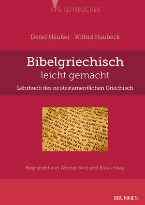 Buchcover Bibelgriechisch leicht gemacht | Detlef Häußer | EAN 9783765593567 | ISBN 3-7655-9356-7 | ISBN 978-3-7655-9356-7