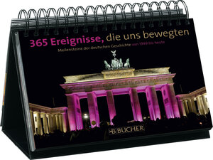 Buchcover 365 Ereignisse, die uns bewegten – Tischaufsteller im Schuber  | EAN 9783765818998 | ISBN 3-7658-1899-2 | ISBN 978-3-7658-1899-8