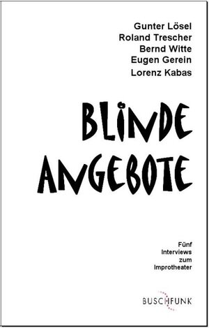 Buchcover Blinde Angebote | Gunter Lösel | EAN 9783766091062 | ISBN 3-7660-9106-9 | ISBN 978-3-7660-9106-2