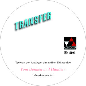 Buchcover Transfer. Die Lateinlektüre / Vom Denken und Handeln LK | Birgit Korda | EAN 9783766151933 | ISBN 3-7661-5193-2 | ISBN 978-3-7661-5193-3