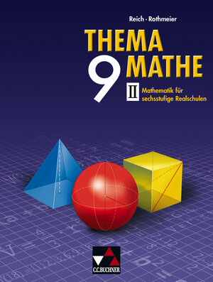 Buchcover Thema Mathe / Thema Mathe 9/II | Jochen Diekmann | EAN 9783766160294 | ISBN 3-7661-6029-X | ISBN 978-3-7661-6029-4