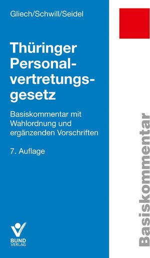 Buchcover Thüringer Personalvertretungsgesetz | Susanne Gliech | EAN 9783766368928 | ISBN 3-7663-6892-3 | ISBN 978-3-7663-6892-8