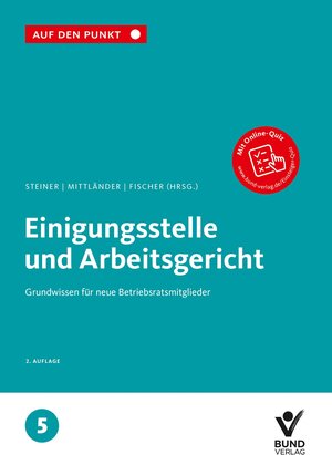 Buchcover Einigungsstelle und Arbeitsgericht  | EAN 9783766370983 | ISBN 3-7663-7098-7 | ISBN 978-3-7663-7098-3