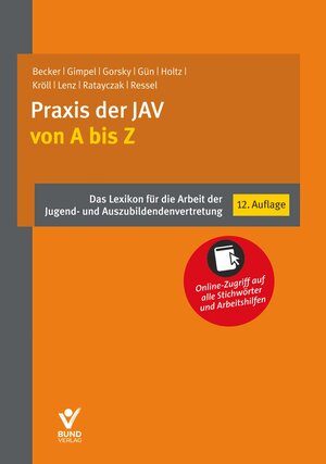 Buchcover Praxis der JAV von A bis Z | Kristof Becker | EAN 9783766371898 | ISBN 3-7663-7189-4 | ISBN 978-3-7663-7189-8