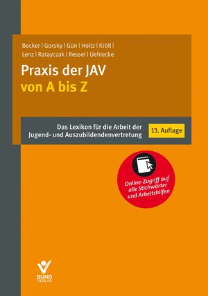 Buchcover Praxis der JAV von A bis Z | Julian Uehlecke | EAN 9783766374035 | ISBN 3-7663-7403-6 | ISBN 978-3-7663-7403-5