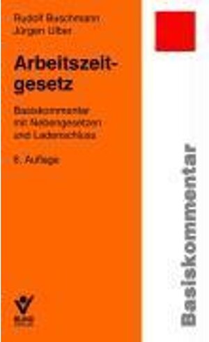 Buchcover Arbeitszeitgesetz eBook im ePUB-Format | J. Ulber | EAN 9783766381927 | ISBN 3-7663-8192-X | ISBN 978-3-7663-8192-7