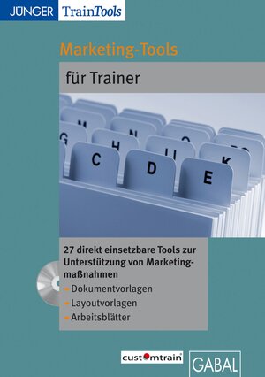 Buchcover Marketing-Tools für Trainer | Frank Gellert | EAN 9783766495983 | ISBN 3-7664-9598-4 | ISBN 978-3-7664-9598-3