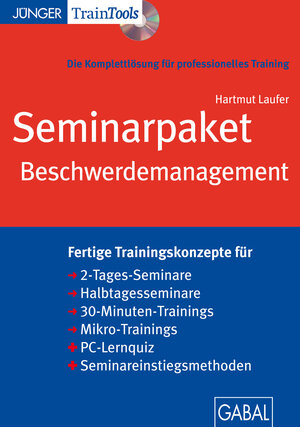 Buchcover Seminarpaket Beschwerdemanagement | Hartmut Laufer | EAN 9783766497765 | ISBN 3-7664-9776-6 | ISBN 978-3-7664-9776-5