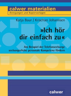 Buchcover "Ich hör dir einfach zu" | Katja Baur | EAN 9783766840509 | ISBN 3-7668-4050-9 | ISBN 978-3-7668-4050-9