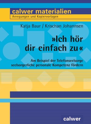 Buchcover "Ich hör dir einfach zu" | Katja Baur | EAN 9783766840509 | ISBN 3-7668-4050-9 | ISBN 978-3-7668-4050-9