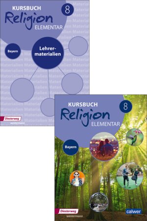Buchcover Kombi-Paket: Kursbuch Religion Elementar 8 - Ausgabe 2017 für Bayern  | EAN 9783766844767 | ISBN 3-7668-4476-8 | ISBN 978-3-7668-4476-7