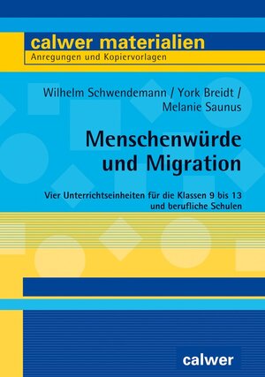 Buchcover Menschenwürde und Migration | Wilhelm Schwendemann | EAN 9783766844941 | ISBN 3-7668-4494-6 | ISBN 978-3-7668-4494-1