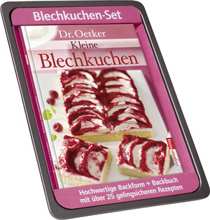 Buchcover Kleine Blechkuchen (hochwertige Backform plus Backbuch) | Dr. Oetker | EAN 9783767009271 | ISBN 3-7670-0927-7 | ISBN 978-3-7670-0927-1