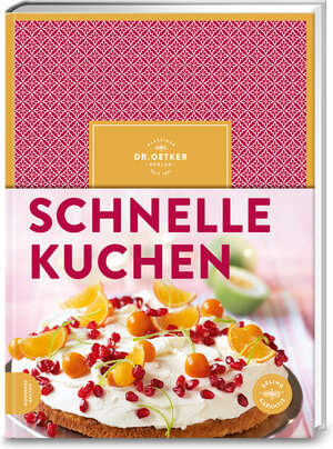 Buchcover Dr. Oetker - Schnelle Kuchen  | EAN 9783767016590 | ISBN 3-7670-1659-1 | ISBN 978-3-7670-1659-0