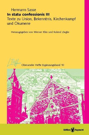 Buchcover In statu confessionis III | Hermann Sasse | EAN 9783767571440 | ISBN 3-7675-7144-7 | ISBN 978-3-7675-7144-0