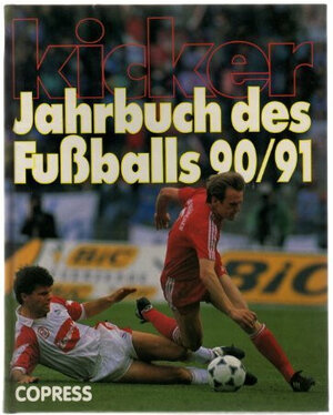 Buchcover kicker Fussball-Jahrbuch 90/91 | Hartwig Hasselbruch | EAN 9783767903210 | ISBN 3-7679-0321-0 | ISBN 978-3-7679-0321-0