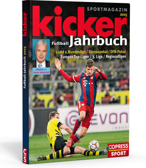 Buchcover Kicker Fußball-Jahrbuch 2015  | EAN 9783767910980 | ISBN 3-7679-1098-5 | ISBN 978-3-7679-1098-0