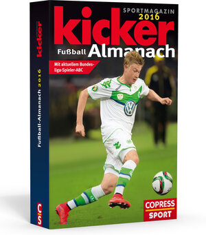 Buchcover Kicker Fußball-Almanach 2016  | EAN 9783767910997 | ISBN 3-7679-1099-3 | ISBN 978-3-7679-1099-7