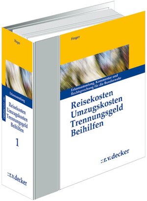 Buchcover Reisekosten - Umzugskosten - Trennungsgeld - Beihilfen  | EAN 9783768509176 | ISBN 3-7685-0917-6 | ISBN 978-3-7685-0917-6