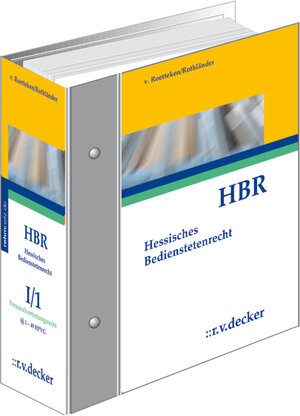 Buchcover Hessisches Bedienstetenrecht - HBR | Bernhard Burkholz | EAN 9783768509299 | ISBN 3-7685-0929-X | ISBN 978-3-7685-0929-9