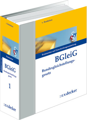 Buchcover Bundesgleichstellungsgesetz - BGleiG | Torsten von Roetteken | EAN 9783768509367 | ISBN 3-7685-0936-2 | ISBN 978-3-7685-0936-7