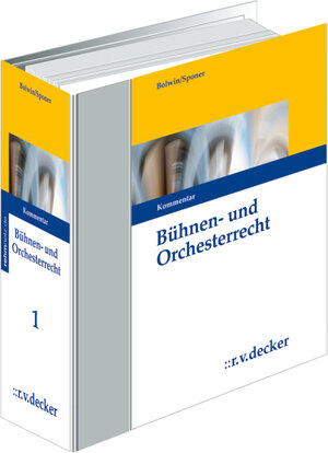 Buchcover Bühnen- und Orchesterrecht | Rolf Bolwin | EAN 9783768524537 | ISBN 3-7685-2453-1 | ISBN 978-3-7685-2453-7