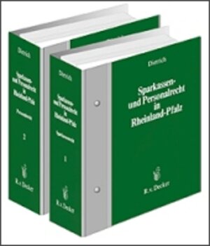 Buchcover Sparkassen- und Personalrecht in Rheinland-Pfalz  | EAN 9783768555104 | ISBN 3-7685-5510-0 | ISBN 978-3-7685-5510-4