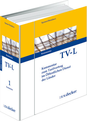 Buchcover Tarifvertrag für den öffentlichen Dienst der Länder (TV-L)  | EAN 9783768572446 | ISBN 3-7685-7244-7 | ISBN 978-3-7685-7244-6