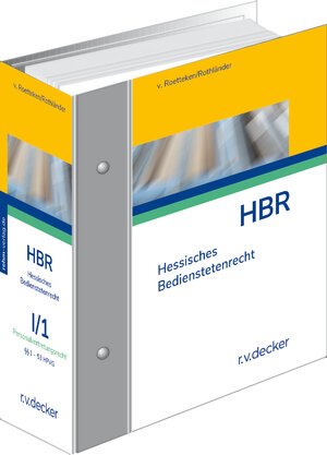 Buchcover Hessisches Bedienstetenrecht - HBR | Bernhard Burkholz | EAN 9783768595117 | ISBN 3-7685-9511-0 | ISBN 978-3-7685-9511-7