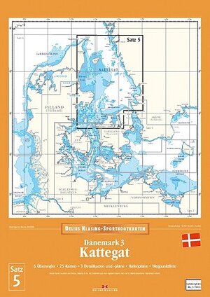 Sportbootkarten Satz 05/2005. Dänemark 3. Kattegat