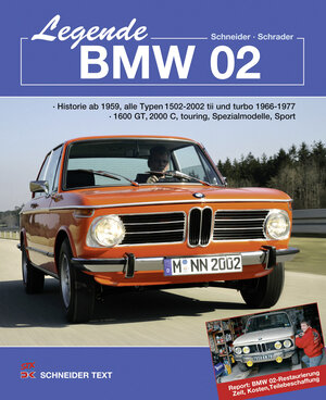 Buchcover Legende BMW 02 | Hans J. Schneider | EAN 9783768857956 | ISBN 3-7688-5795-6 | ISBN 978-3-7688-5795-6