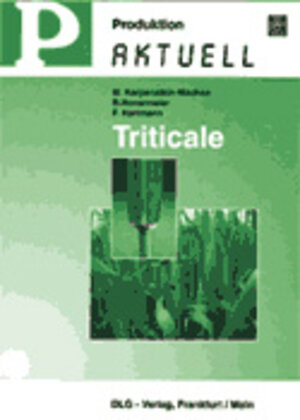Buchcover Triticale | Marianne Karpenstein-Machan | EAN 9783769005233 | ISBN 3-7690-0523-6 | ISBN 978-3-7690-0523-3