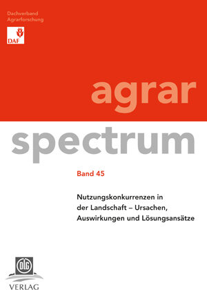 Buchcover Nutzungskonkurrenzen in der Landschaft  | EAN 9783769050455 | ISBN 3-7690-5045-2 | ISBN 978-3-7690-5045-5