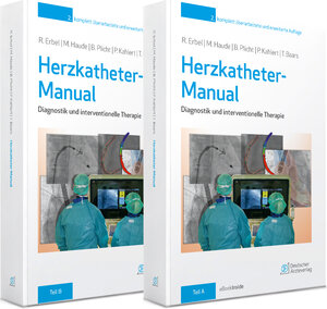 Buchcover Herzkatheter-Manual | Raimund Erbel | EAN 9783769113129 | ISBN 3-7691-1312-8 | ISBN 978-3-7691-1312-9