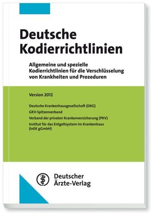 Buchcover Deutsche Kodierrichtlinien 2012  | EAN 9783769134841 | ISBN 3-7691-3484-2 | ISBN 978-3-7691-3484-1