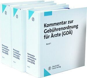 Buchcover Kommentar zur Gebührenordnung für Ärzte (GOÄ)  | EAN 9783769137866 | ISBN 3-7691-3786-8 | ISBN 978-3-7691-3786-6