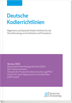 Buchcover Deutsche Kodierrichtlinien 2023  | EAN 9783769137934 | ISBN 3-7691-3793-0 | ISBN 978-3-7691-3793-4