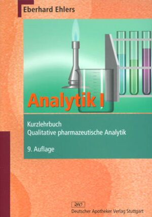 Buchcover Analytik I - Kurzlehrbuch | Eberhard Ehlers | EAN 9783769240948 | ISBN 3-7692-4094-4 | ISBN 978-3-7692-4094-8