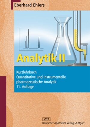 Buchcover Analytik II - Kurzlehrbuch | Eberhard Ehlers | EAN 9783769241600 | ISBN 3-7692-4160-6 | ISBN 978-3-7692-4160-0