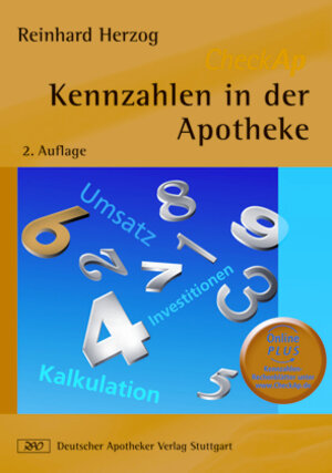Buchcover CheckAp Kennzahlen in der Apotheke | Reinhard Herzog | EAN 9783769246292 | ISBN 3-7692-4629-2 | ISBN 978-3-7692-4629-2
