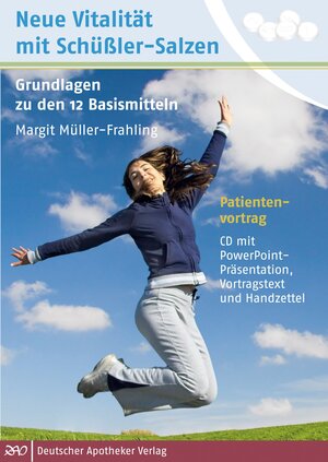 Buchcover Patientenvortrag: Neue Vitalität mit Schüßler-Salzen | Margit Müller-Frahling | EAN 9783769255096 | ISBN 3-7692-5509-7 | ISBN 978-3-7692-5509-6