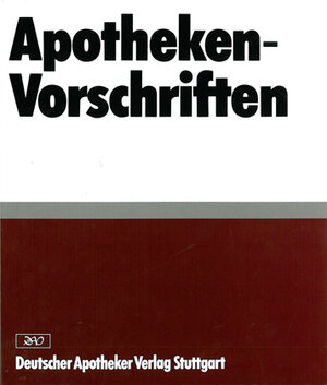 Buchcover Apotheken-Vorschriften im Saarland | Dieter Pfeil | EAN 9783769255898 | ISBN 3-7692-5589-5 | ISBN 978-3-7692-5589-8