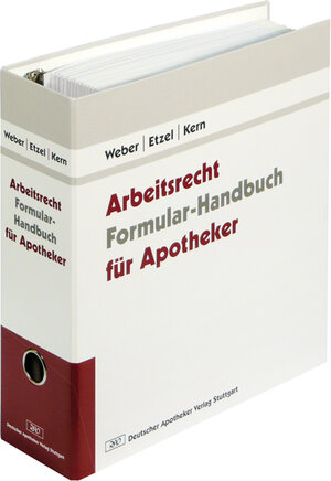 Buchcover Arbeitsrecht für Apotheker | Stefan A. Weber | EAN 9783769256031 | ISBN 3-7692-5603-4 | ISBN 978-3-7692-5603-1